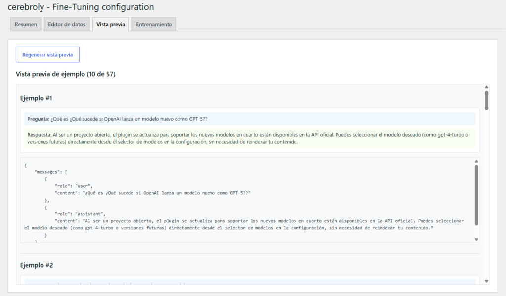 plugin WordPress fine-tuning